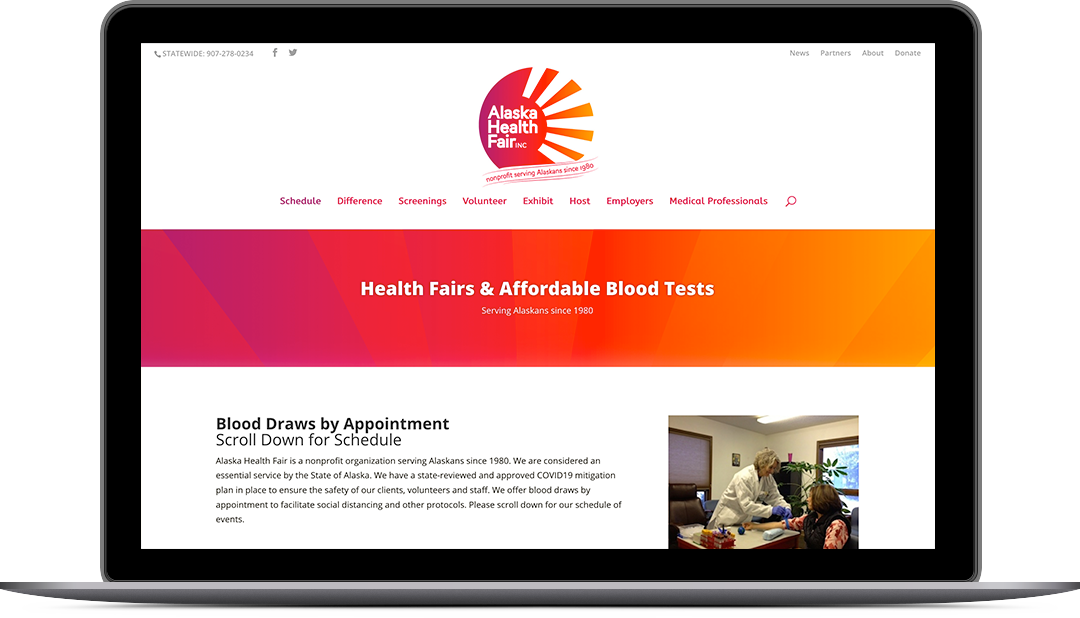 Alaska Health Fair – Anchorage Alaska Web Design Company