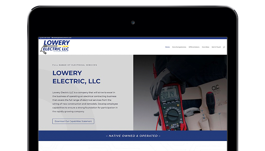 Lowery Electric – Anchorage Alaska Web Design Company