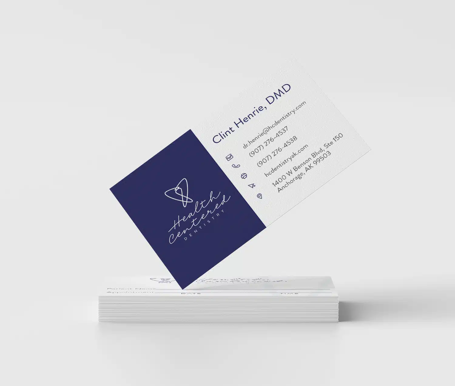 Logo Design for Dentist by Bianca Frank Design - Anchorage Graphic Design