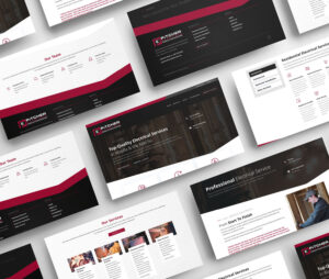 Electrician Web Design